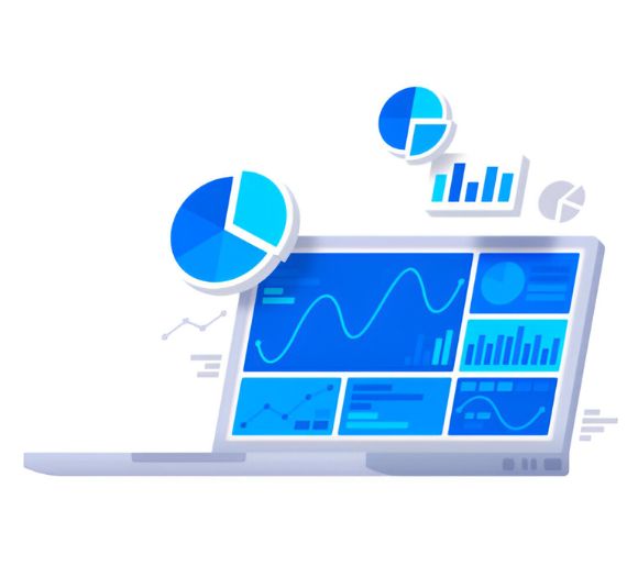 Illustration showing common website SEO problems like low rankings, slow speed, and poor backlinks