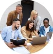 semantic seo guru team working